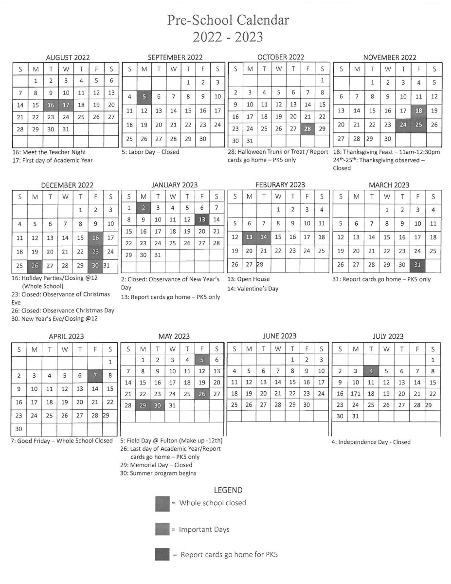 Calendar